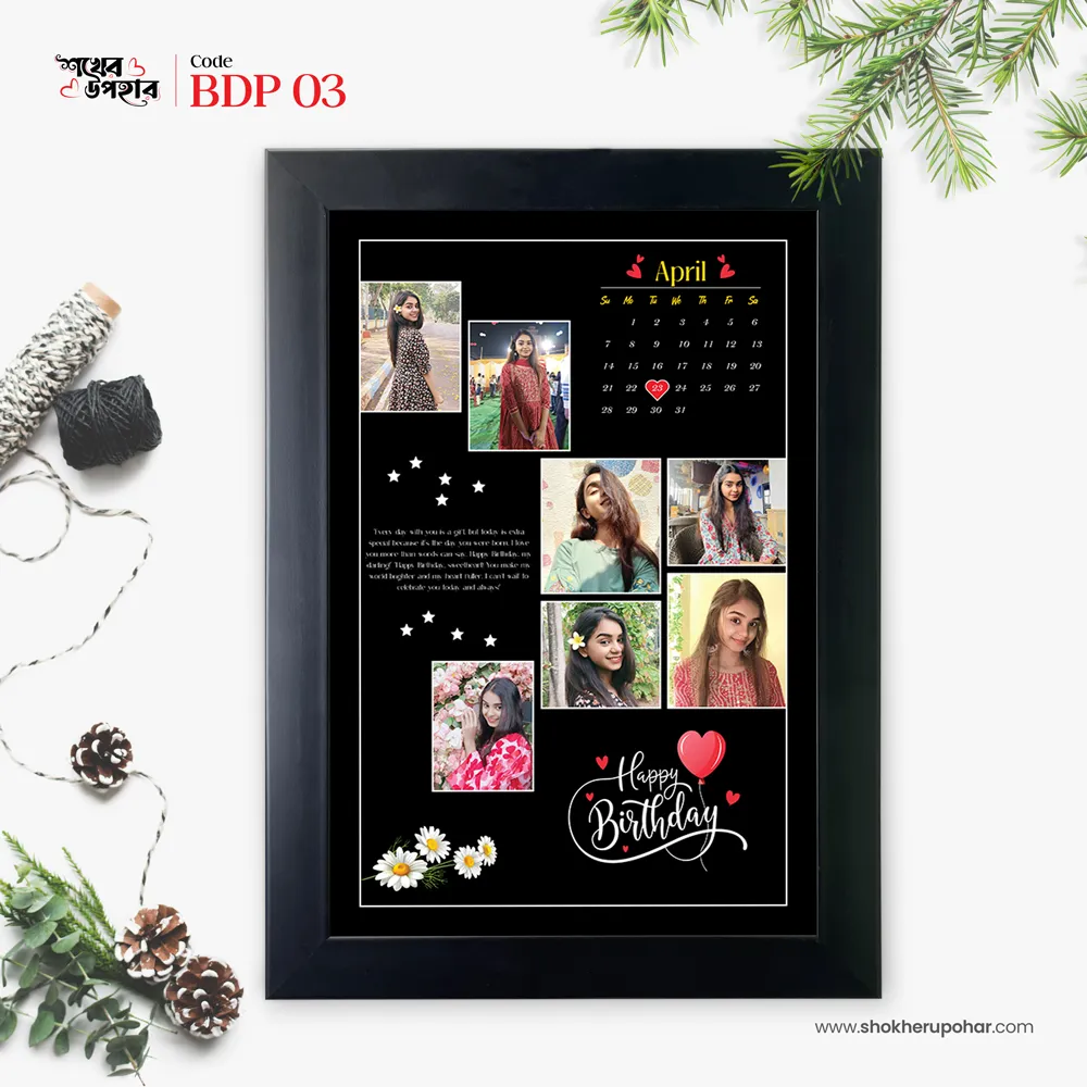 Woman standing wearing dark blue kurti and jeans light grey background