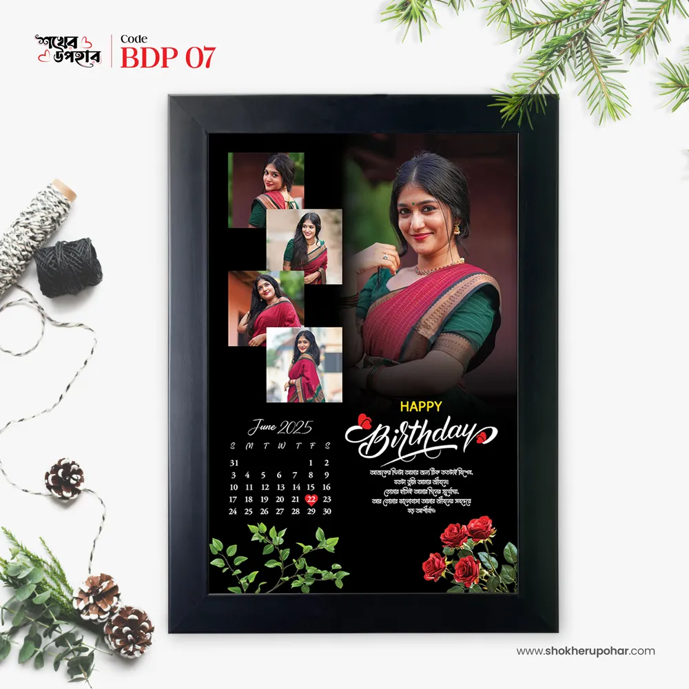 Woman standing wearing dark blue kurti and jeans light grey background