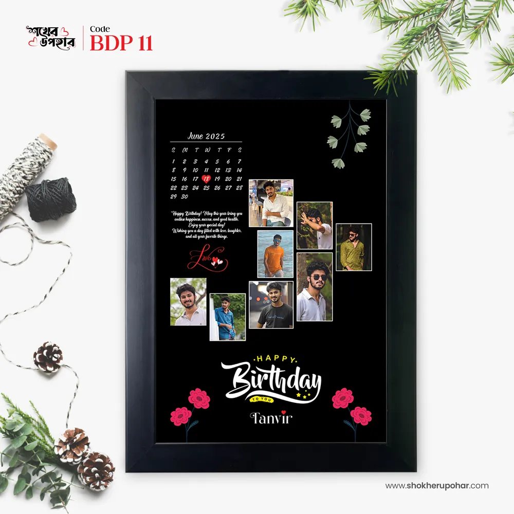 Woman standing wearing dark blue kurti and jeans light grey background