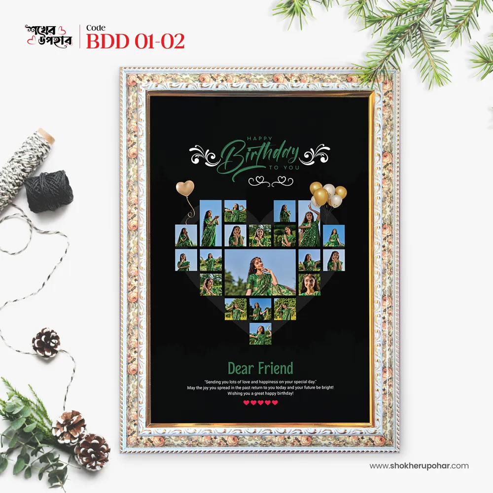 Woman standing wearing dark blue kurti and jeans light grey background