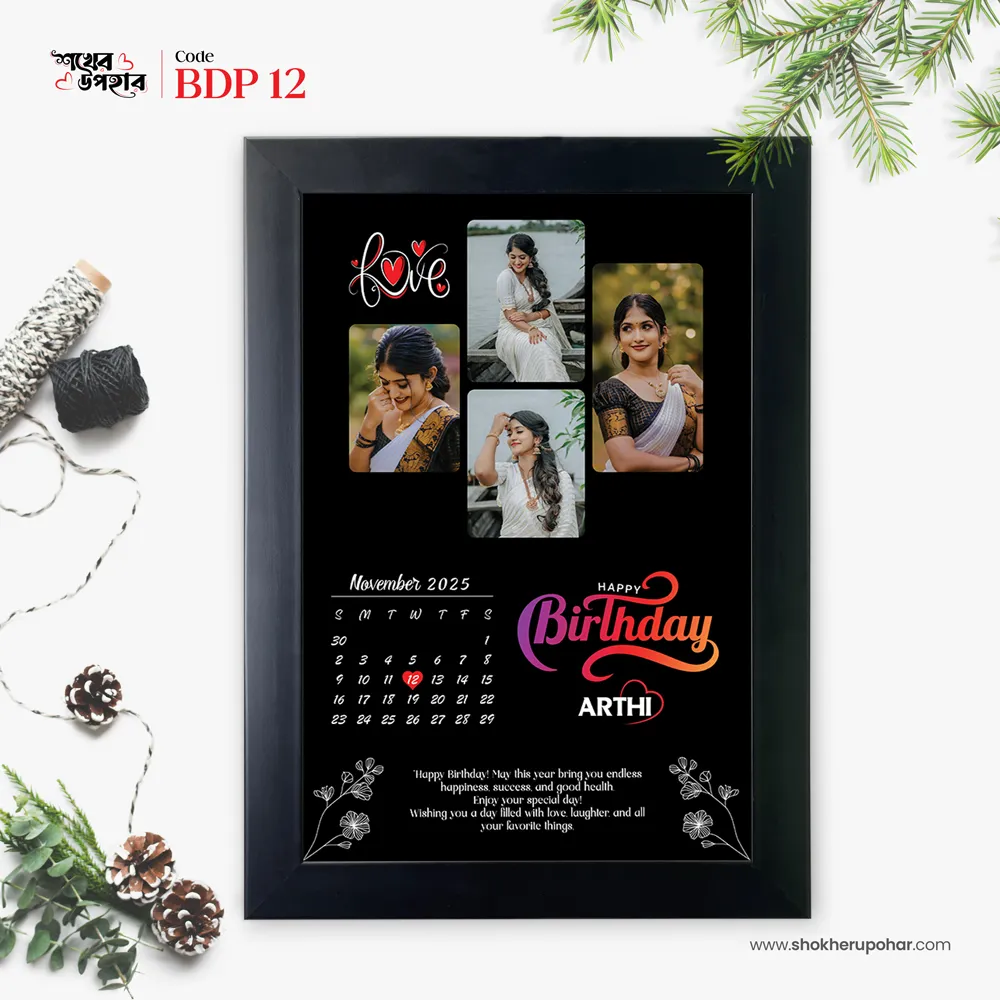 Woman standing wearing dark blue kurti and jeans light grey background