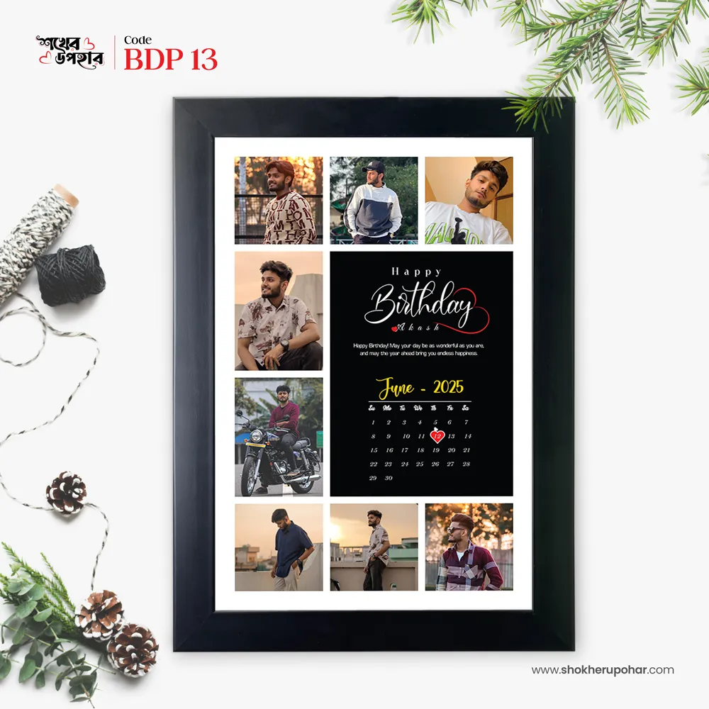 Woman standing wearing dark blue kurti and jeans light grey background