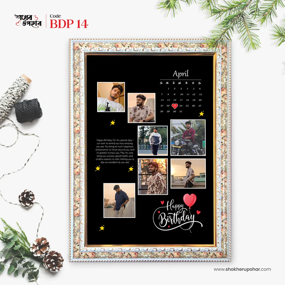 Woman standing wearing dark blue kurti and jeans light grey background