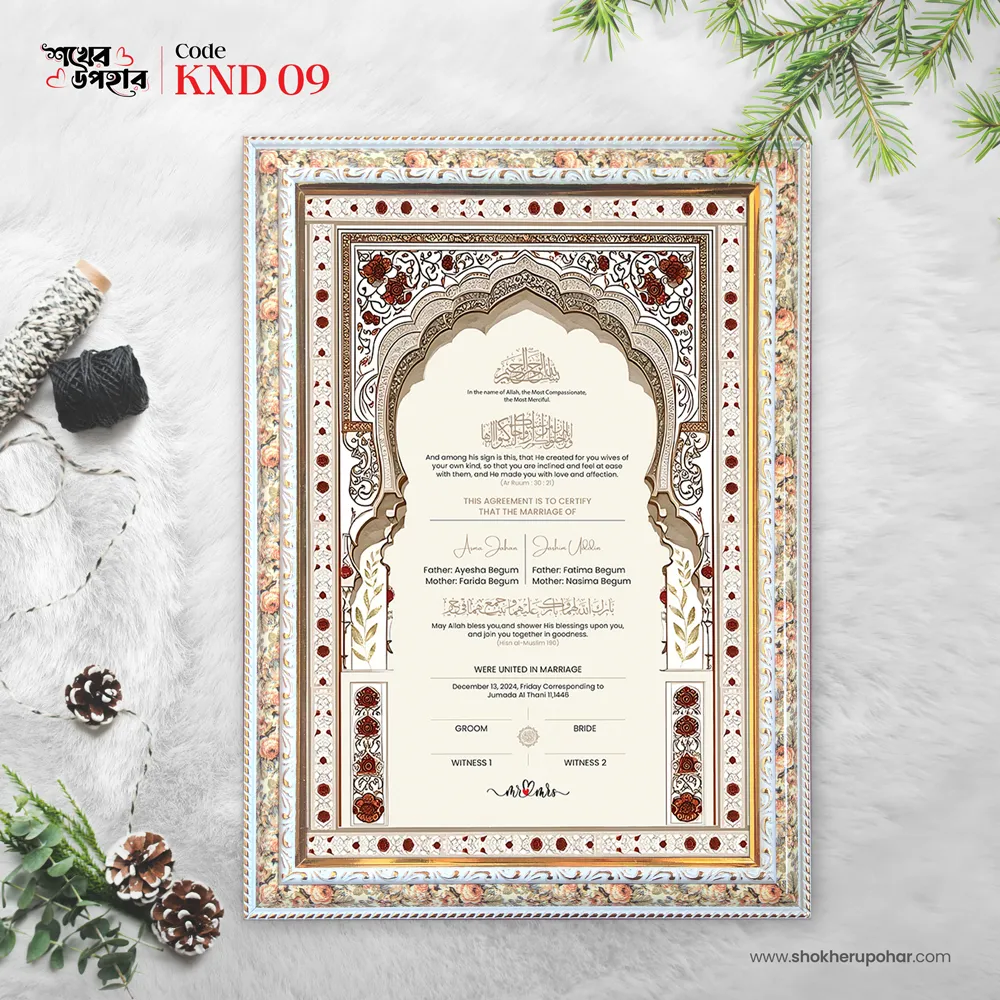 Woman standing wearing dark blue kurti and jeans light grey background